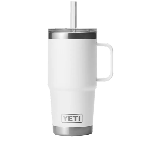 YETI Rambler 25 oz Mug with Straw Lid - YETI Rambler 25 oz Mug with Straw Lid - Image 4 of 13