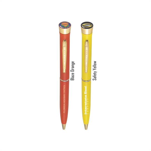 Safety Collection - USA Made Logo Dome Ballpoint - Safety Collection - USA Made Logo Dome Ballpoint - Image 0 of 2