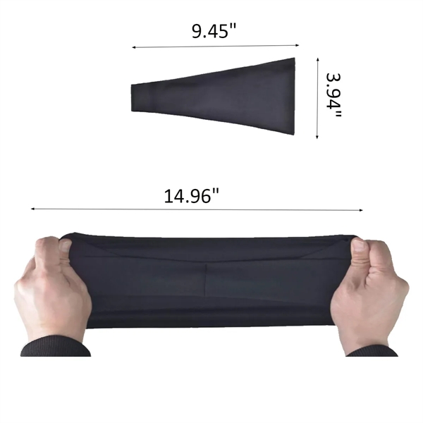 5 Pack High Elasticity Moisture Wicking Sports Headbands - 5 Pack High Elasticity Moisture Wicking Sports Headbands - Image 1 of 4