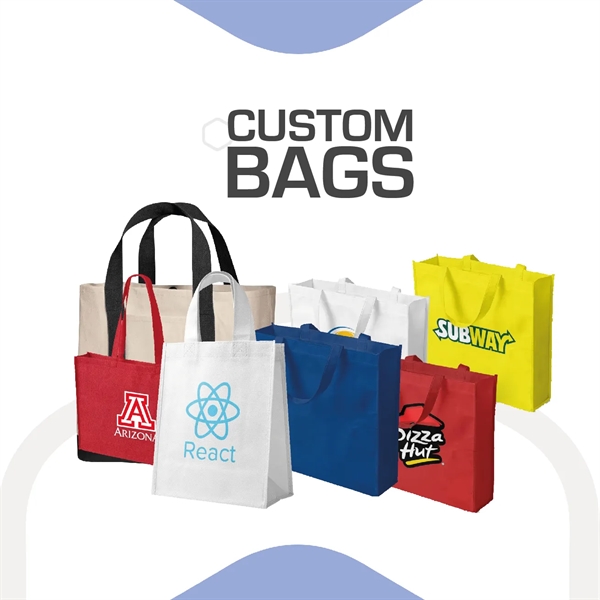 Popular Non-Woven Tote Bag - All Sizes - Popular Non-Woven Tote Bag - All Sizes - Image 3 of 4