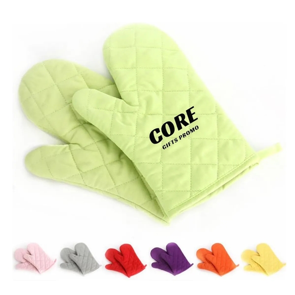 Heat Resistant Kitchen Oven Mitts - Heat Resistant Kitchen Oven Mitts - Image 0 of 4