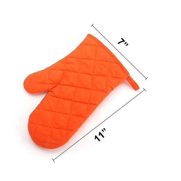 Heat Resistant Kitchen Oven Mitts - Heat Resistant Kitchen Oven Mitts - Image 2 of 4