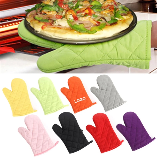 Heat Resistant Kitchen Oven Mitts - Heat Resistant Kitchen Oven Mitts - Image 4 of 4