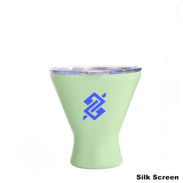 10 oz Vacuum Insulated Stainless Steel Martini Glass - 10 oz Vacuum Insulated Stainless Steel Martini Glass - Image 4 of 10