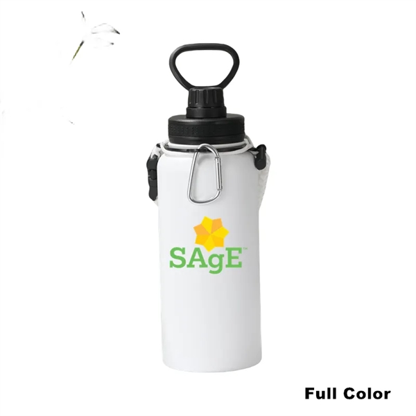 18/32/40 oz Sports Insulated Water Bottles Paracord Handle - 18/32/40 oz Sports Insulated Water Bottles Paracord Handle - Image 2 of 19