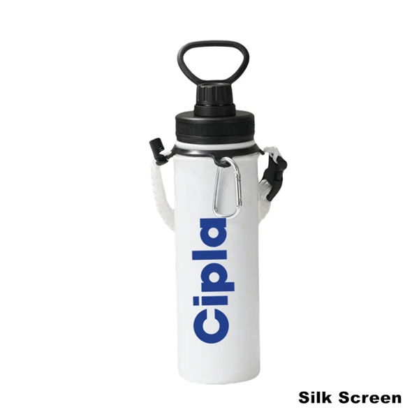 18/32/40 oz Sports Insulated Water Bottles Paracord Handle - 18/32/40 oz Sports Insulated Water Bottles Paracord Handle - Image 7 of 19