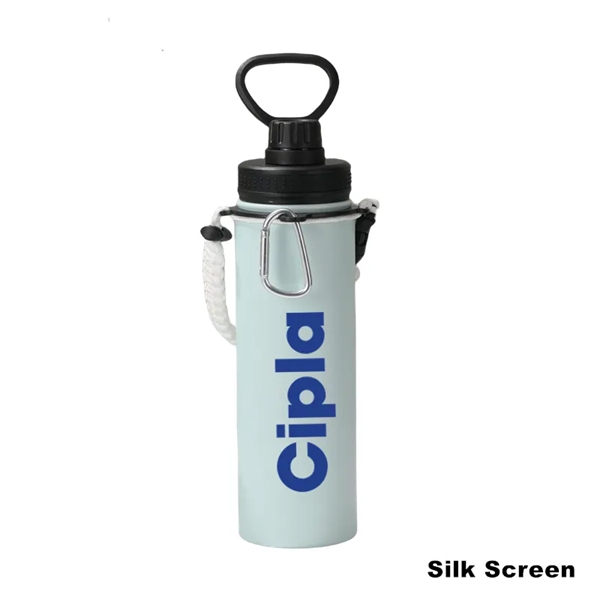 18/32/40 oz Sports Insulated Water Bottles Paracord Handle - 18/32/40 oz Sports Insulated Water Bottles Paracord Handle - Image 8 of 19