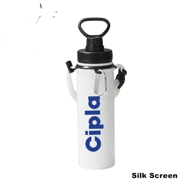 18/32/40 oz Sports Insulated Water Bottles Paracord Handle - 18/32/40 oz Sports Insulated Water Bottles Paracord Handle - Image 9 of 19