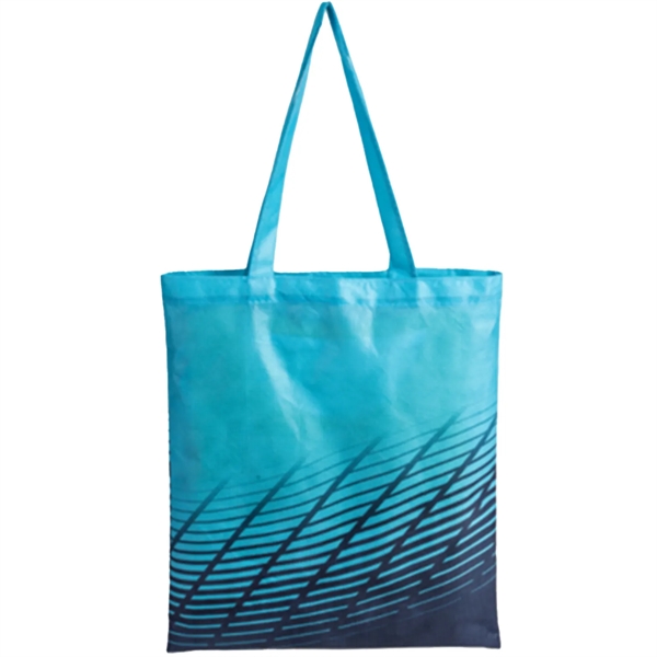 Full Color Sublimated PET Non-Woven Tote Bag (14" x 15") - Full Color Sublimated PET Non-Woven Tote Bag (14" x 15") - Image 0 of 2