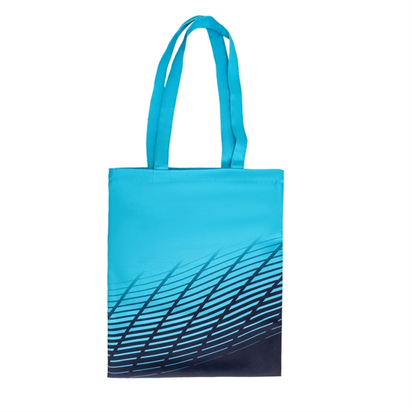 Full Color Sublimated PET Non-Woven Tote Bag (14" x 15") - Full Color Sublimated PET Non-Woven Tote Bag (14" x 15") - Image 1 of 2