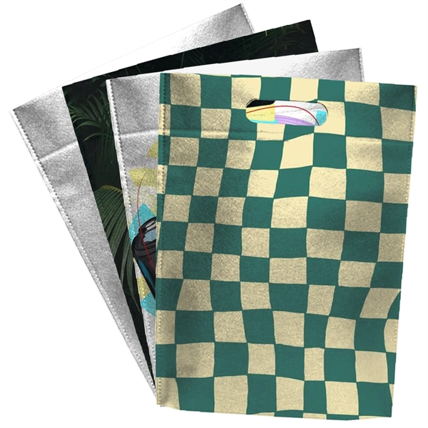 Sublimated PET Non-Woven Convention Tote Bag (11"x14"x2.5") - Sublimated PET Non-Woven Convention Tote Bag (11"x14"x2.5") - Image 1 of 1