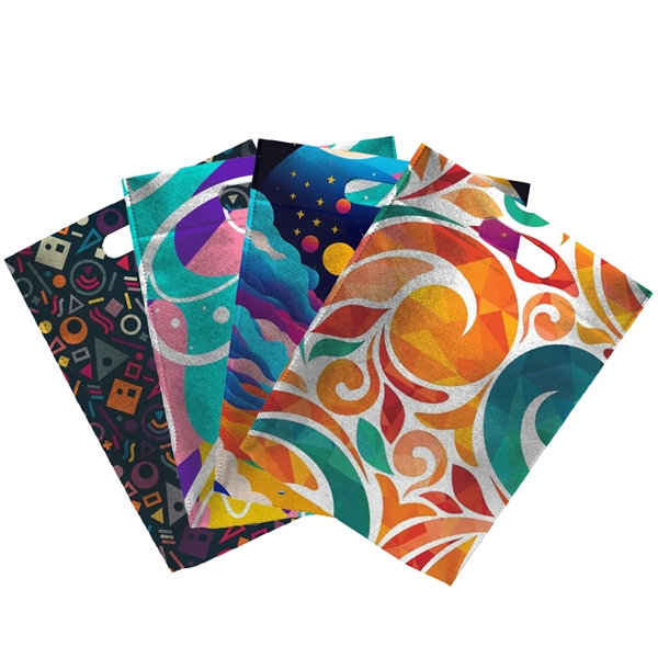 Sublimated PET Non-Woven Convention Tote Bag (11"x14"x2.5") - Sublimated PET Non-Woven Convention Tote Bag (11"x14"x2.5") - Image 0 of 1