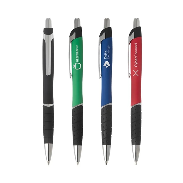 Script Plunge-Action Aluminum Ballpoint Pen - Script Plunge-Action Aluminum Ballpoint Pen - Image 0 of 4