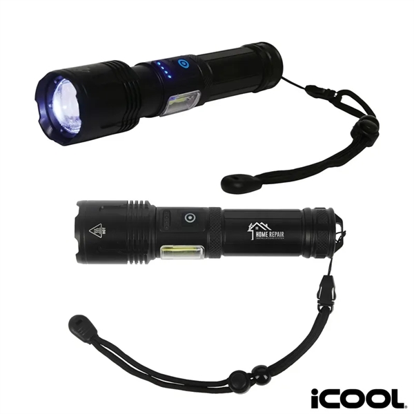 iCOOL® Longmont Rechargeable 1000-Lumen Aluminum Tactical... - iCOOL® Longmont Rechargeable 1000-Lumen Aluminum Tactical... - Image 0 of 3