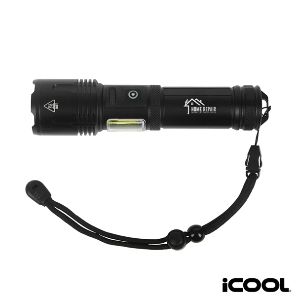 iCOOL® Longmont Rechargeable 1000-Lumen Aluminum Tactical... - iCOOL® Longmont Rechargeable 1000-Lumen Aluminum Tactical... - Image 1 of 3