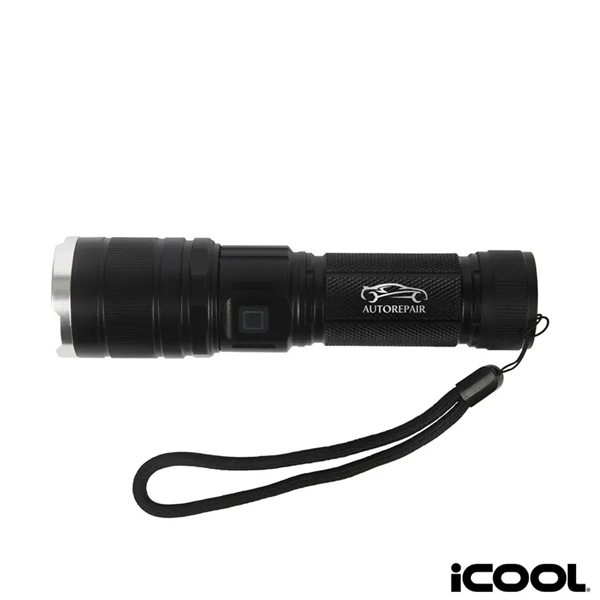 iCOOL® Telluride Rechargeable 480-Lumen Aluminum Tactical... - iCOOL® Telluride Rechargeable 480-Lumen Aluminum Tactical... - Image 1 of 2