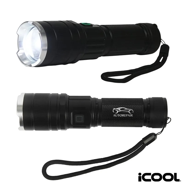 iCOOL Telluride Rechargeable 480-Lumen Aluminum Tactical ...