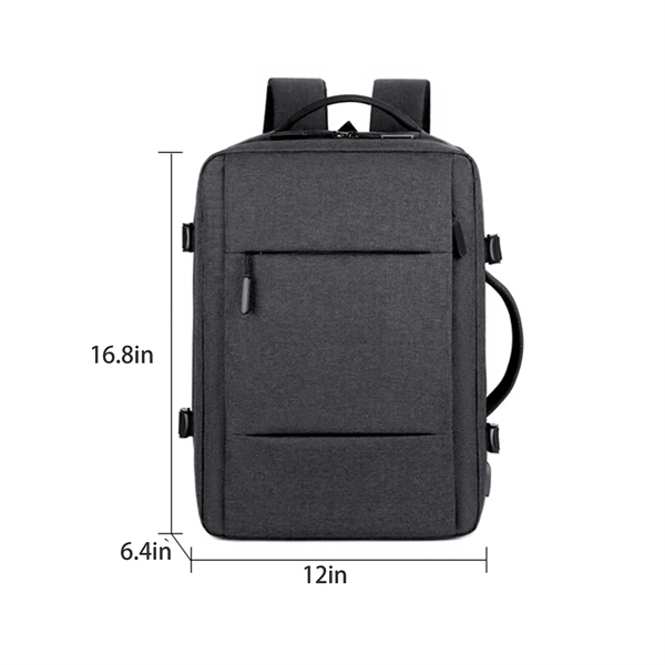 29 L Large Expandable Waterproof Business Travel Backpack - 29 L Large Expandable Waterproof Business Travel Backpack - Image 5 of 6