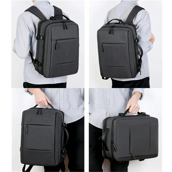 29 L Large Expandable Waterproof Business Travel Backpack - 29 L Large Expandable Waterproof Business Travel Backpack - Image 6 of 6