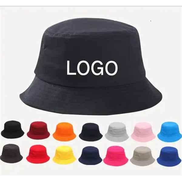 Customized Cotton Bucket Hat - Customized Cotton Bucket Hat - Image 0 of 4
