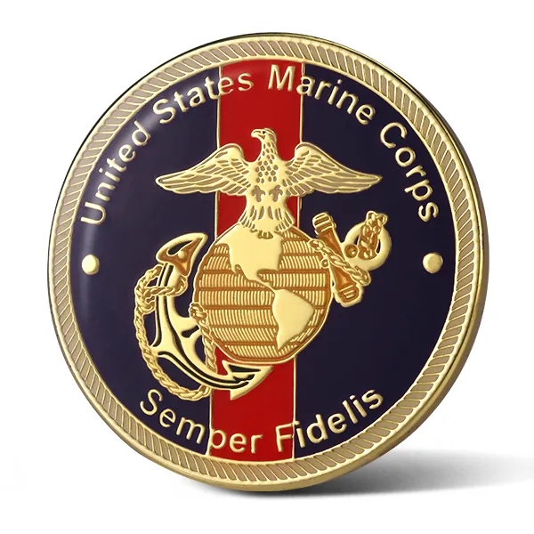 Challenge Coin with Epoxy Dome - Challenge Coin with Epoxy Dome - Image 1 of 2