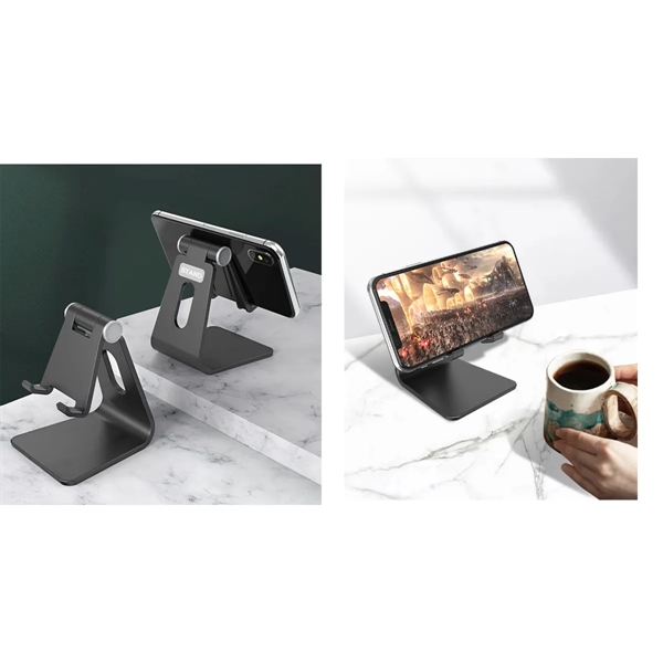 Mini Portable Anti-Slip Desk Adjustable Cell Phone Stand - Mini Portable Anti-Slip Desk Adjustable Cell Phone Stand - Image 3 of 4