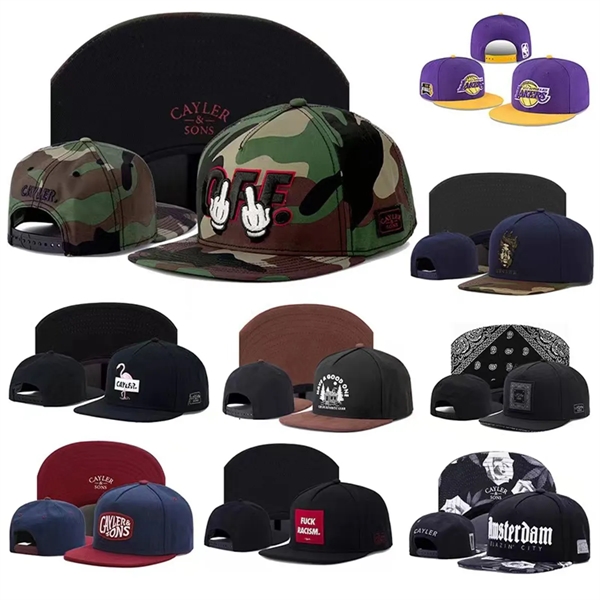 5 Pack Fashion Adjustable Comfortable Light Snapback Hat - 5 Pack Fashion Adjustable Comfortable Light Snapback Hat - Image 4 of 4