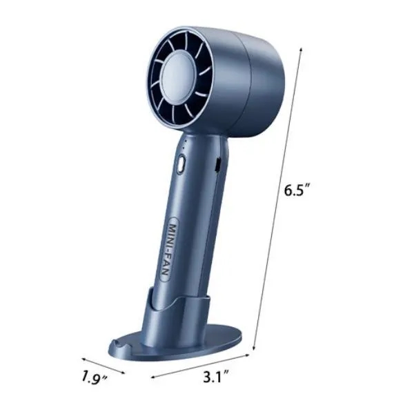 USB Rechargeable Air Cooler Portable Standing Mini Turbo Fan - USB Rechargeable Air Cooler Portable Standing Mini Turbo Fan - Image 1 of 2