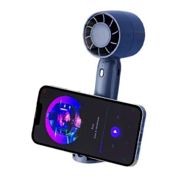 USB Rechargeable Air Cooler Portable Standing Mini Turbo Fan - USB Rechargeable Air Cooler Portable Standing Mini Turbo Fan - Image 2 of 2