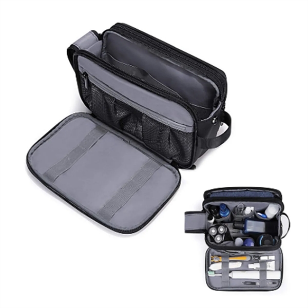 Large Capacity travel toiletry bag All-Over Printing - Large Capacity travel toiletry bag All-Over Printing - Image 3 of 4