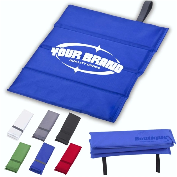 Thick and Soft Foldable Stadium Cushion W/ Handle - Thick and Soft Foldable Stadium Cushion W/ Handle - Image 0 of 3