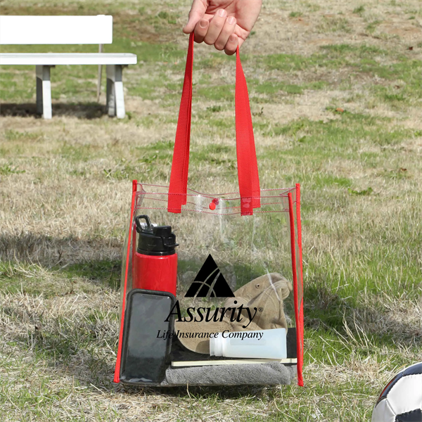 Clear Stadium Tote Bag - Clear Stadium Tote Bag - Image 0 of 8