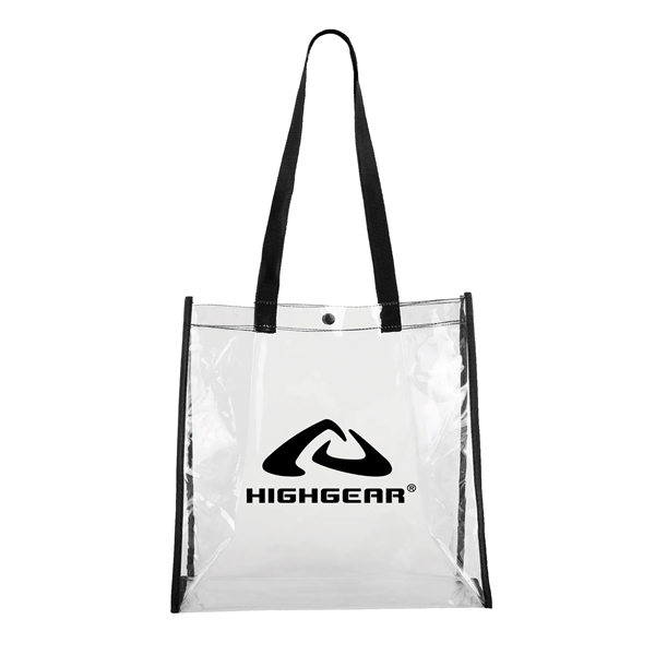 Clear Stadium Tote Bag - Clear Stadium Tote Bag - Image 1 of 8