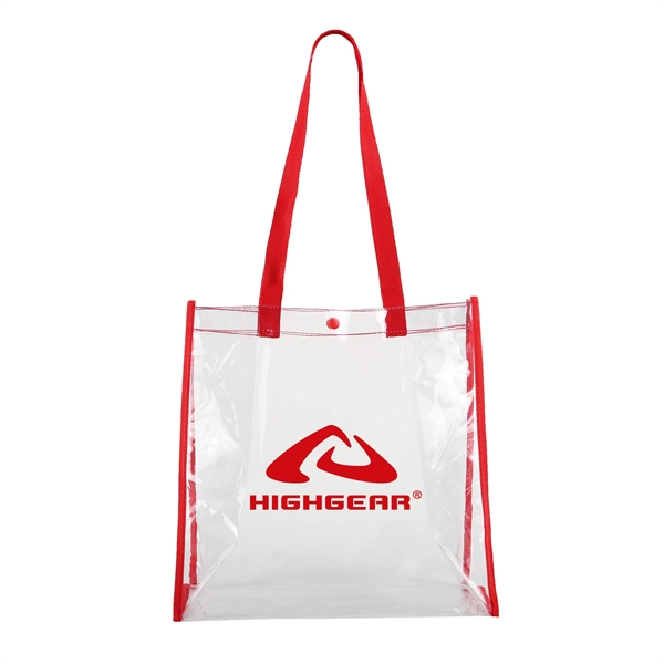 Clear Stadium Tote Bag - Clear Stadium Tote Bag - Image 2 of 8