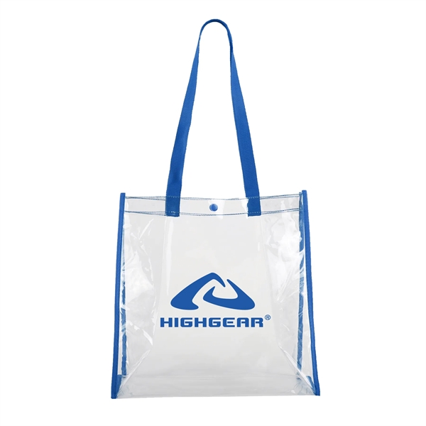 Clear Stadium Tote Bag - Clear Stadium Tote Bag - Image 3 of 8