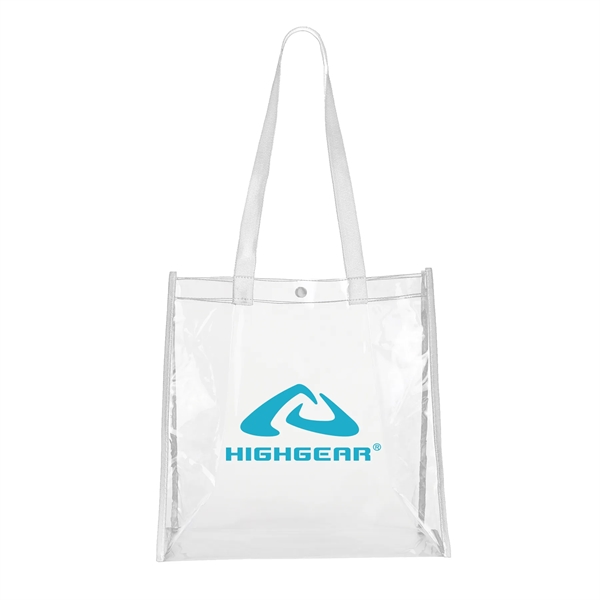 Clear Stadium Tote Bag - Clear Stadium Tote Bag - Image 4 of 8