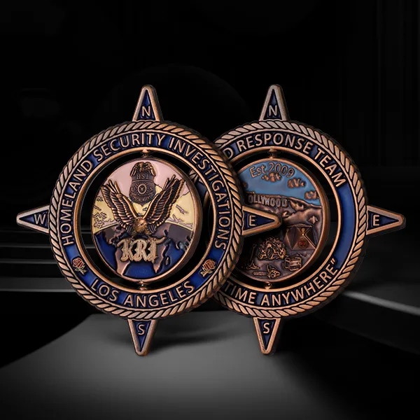 Custom Spinner Challenge Coin