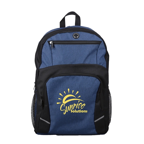 Stanford Heathered 16" Laptop Backpack - Stanford Heathered 16" Laptop Backpack - Image 1 of 4