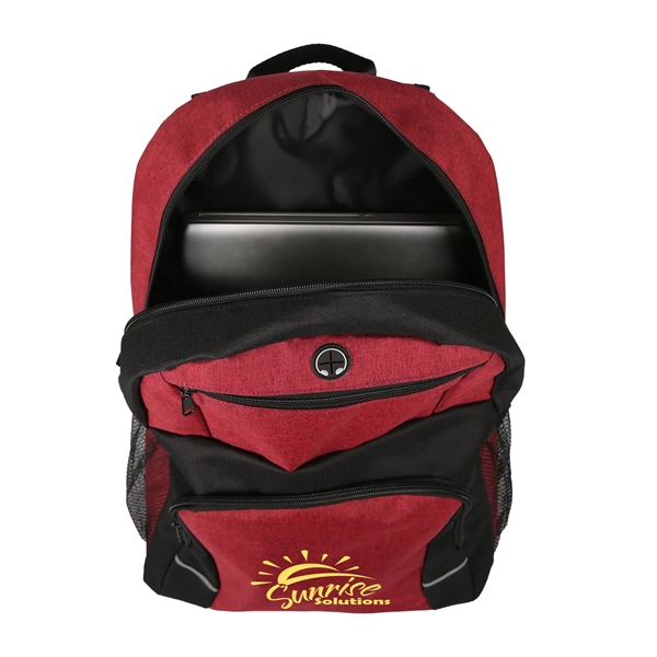 Stanford Heathered 16" Laptop Backpack - Stanford Heathered 16" Laptop Backpack - Image 4 of 4