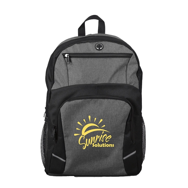 Stanford Heathered 16" Laptop Backpack - Stanford Heathered 16" Laptop Backpack - Image 2 of 4