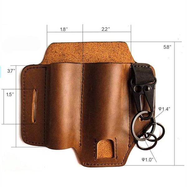 5 Pcs Durable Stylish Leather Multitool Belt Sheath - 5 Pcs Durable Stylish Leather Multitool Belt Sheath - Image 1 of 4