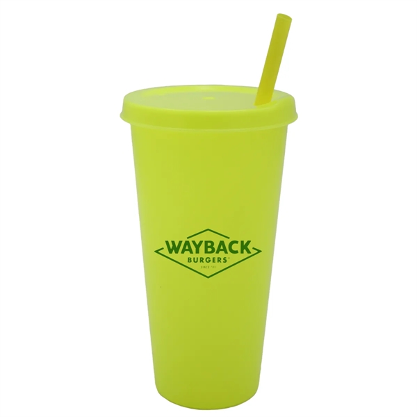 26 oz. Tumbler with Lid and Straw - 26 oz. Tumbler with Lid and Straw - Image 8 of 10