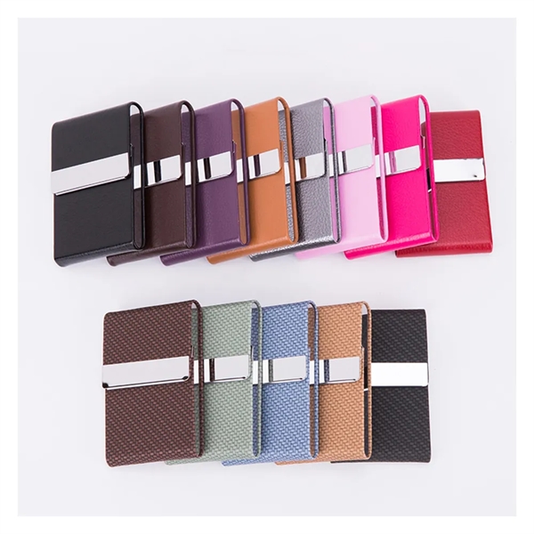 PU Leather Business Pocket Card Holders - PU Leather Business Pocket Card Holders - Image 1 of 3