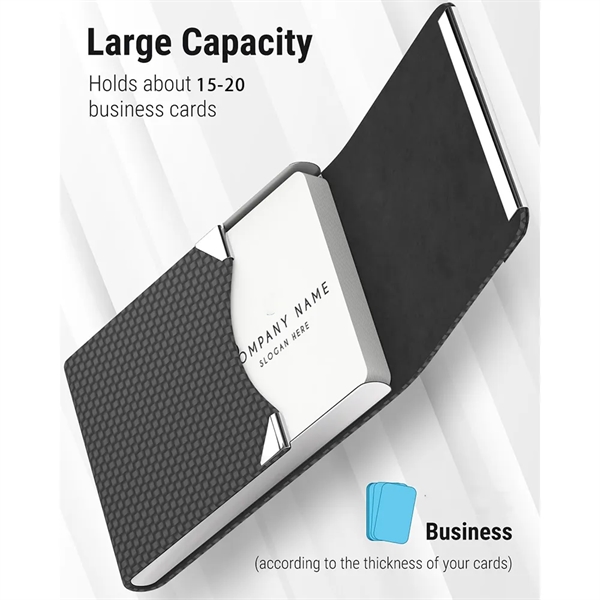PU Leather Business Pocket Card Holders - PU Leather Business Pocket Card Holders - Image 3 of 3