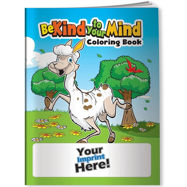 Custom Coloring Book - Be Kind to Your Mind