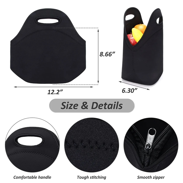Neoprene Lunch Insulated Bags - Neoprene Lunch Insulated Bags - Image 4 of 4