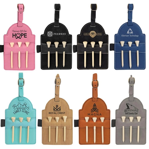 Golf Bag Tag Tee Holder - Golf Bag Tag Tee Holder - Image 1 of 2