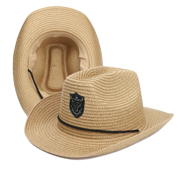 Straw Cowboy Hat - Straw Cowboy Hat - Image 3 of 3