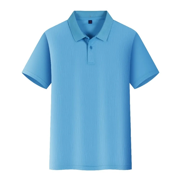 Customized Blended Fabric Polo Shirt - Customized Blended Fabric Polo Shirt - Image 12 of 14