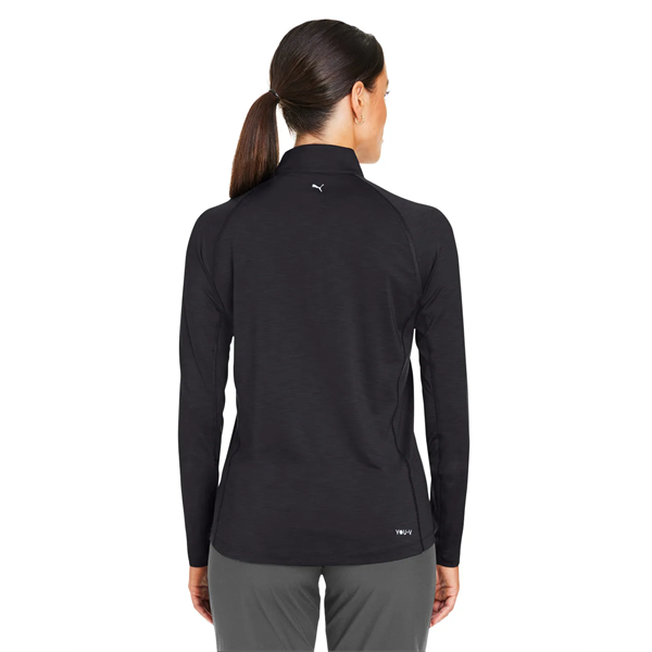 Puma Golf Ladies' You-V Quarter-Zip - Puma Golf Ladies' You-V Quarter-Zip - Image 8 of 17